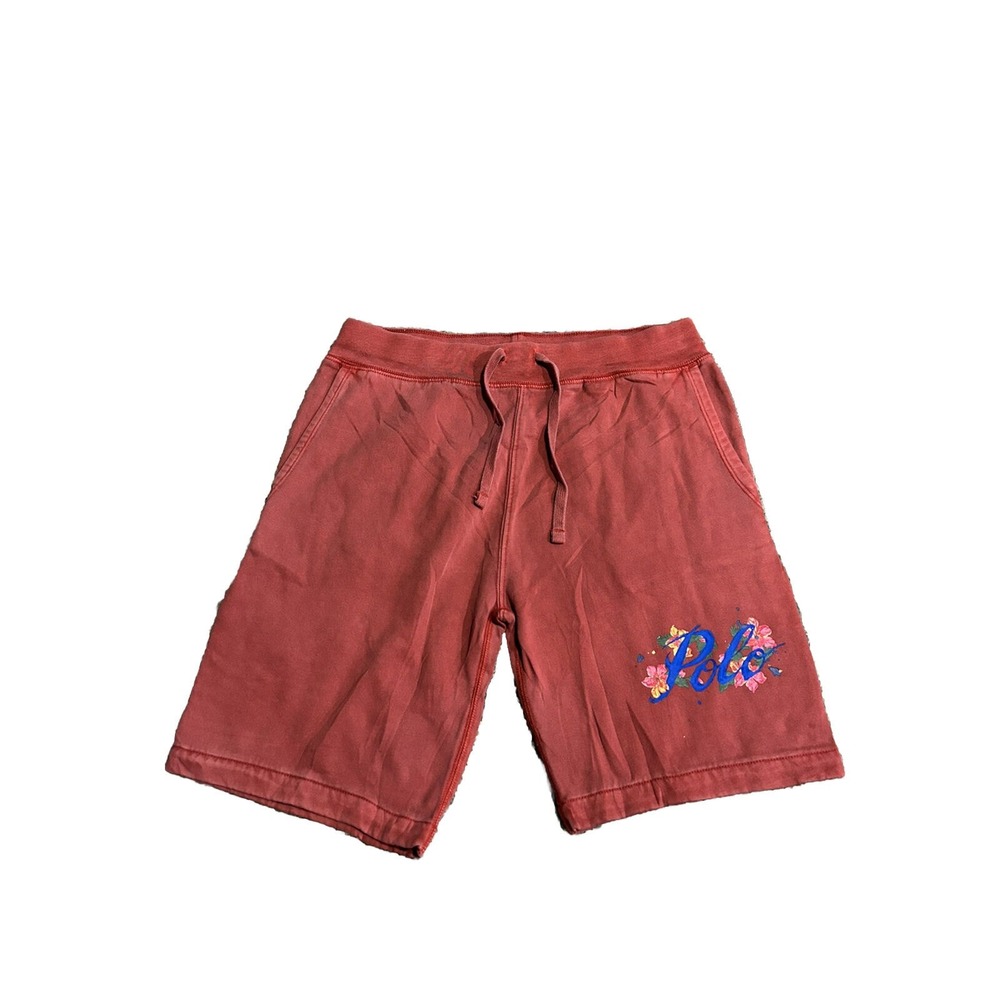 Polo Ralph Lauren Mens Floral Accent‎  Athletic Shorts Men's Medium NWOT